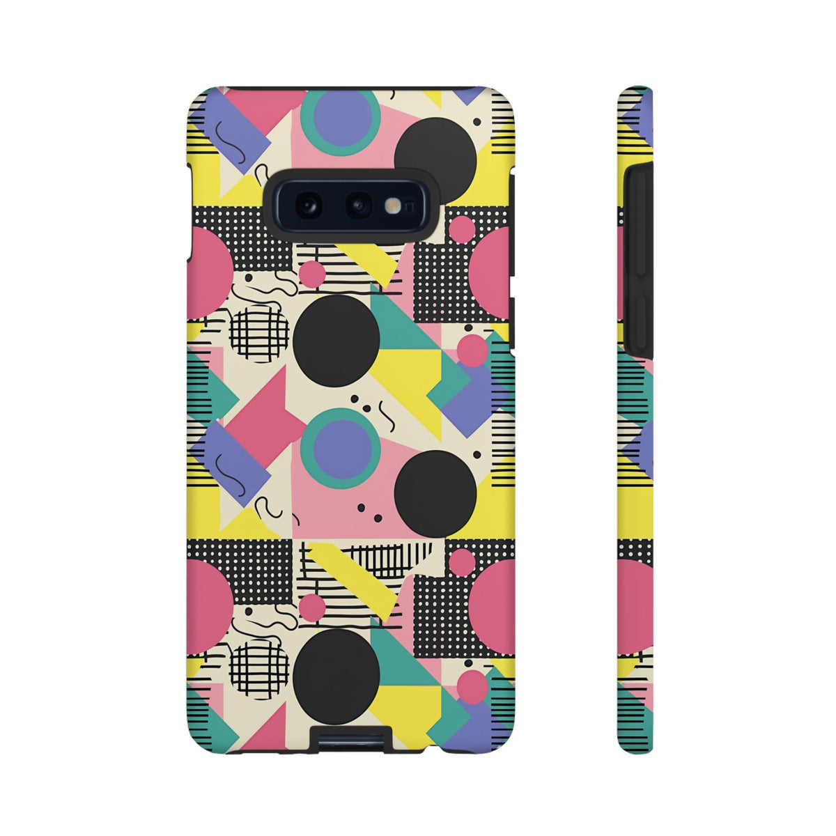 90s Themed Seamless Pattern Phone Case – Embrace Retro Style and Protection 228