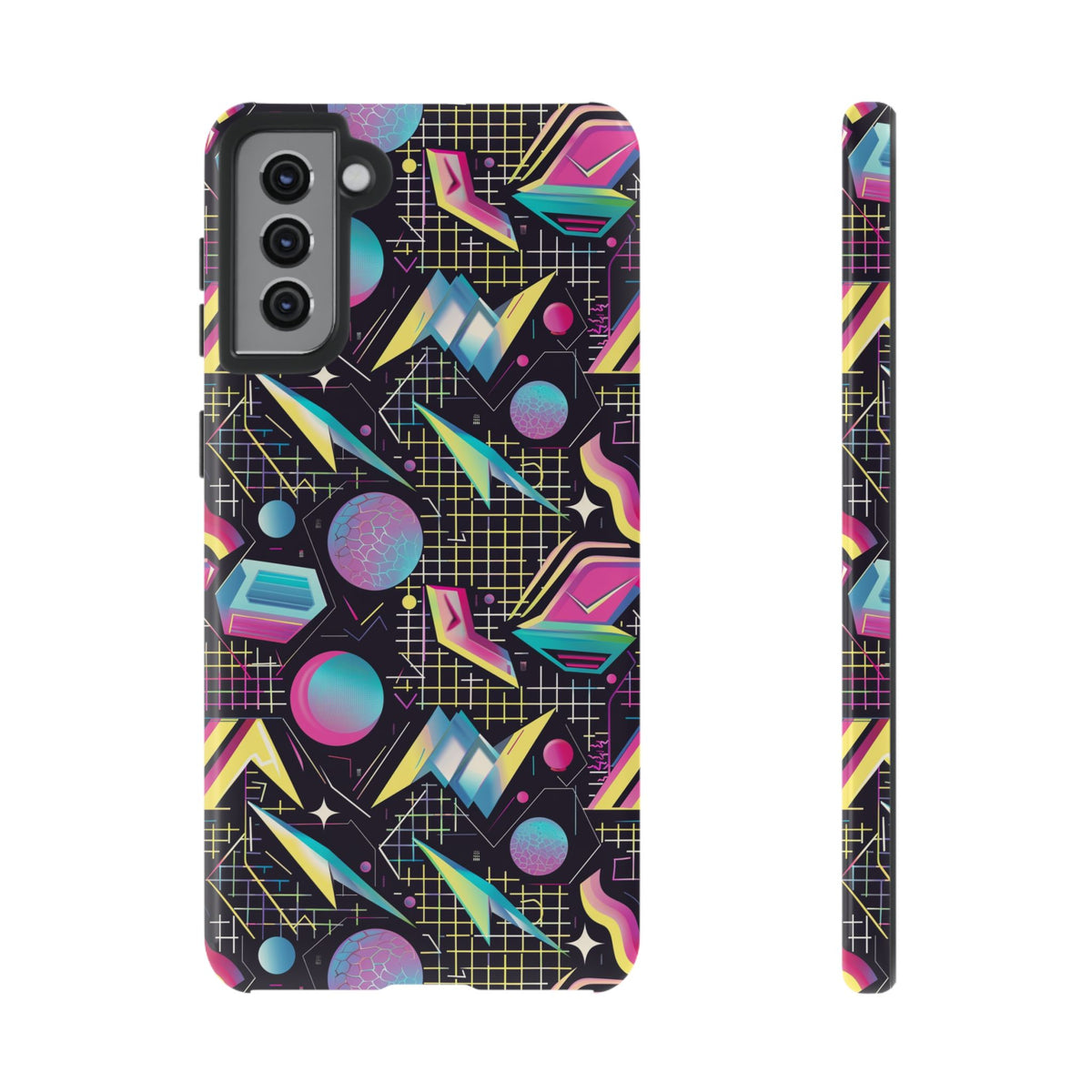 Retro 80s Seamless Phone Case – Vintage Style Meets Modern Protection 086