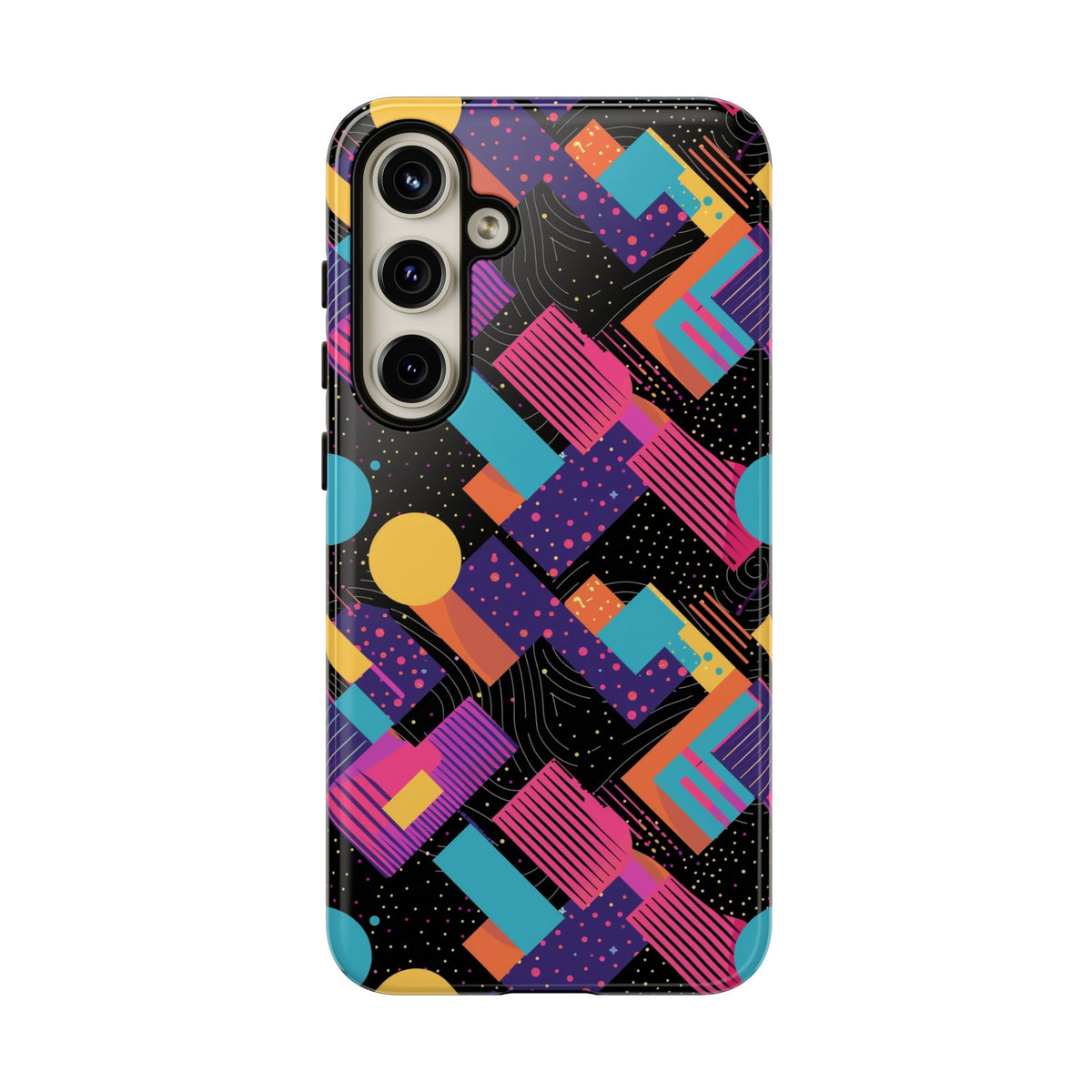 Retro 80s Seamless Phone Case – Vintage Style Meets Modern Protection 088