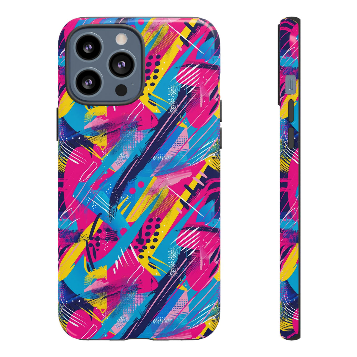 Retro 80s Seamless Phone Case – Vintage Style Meets Modern Protection 103