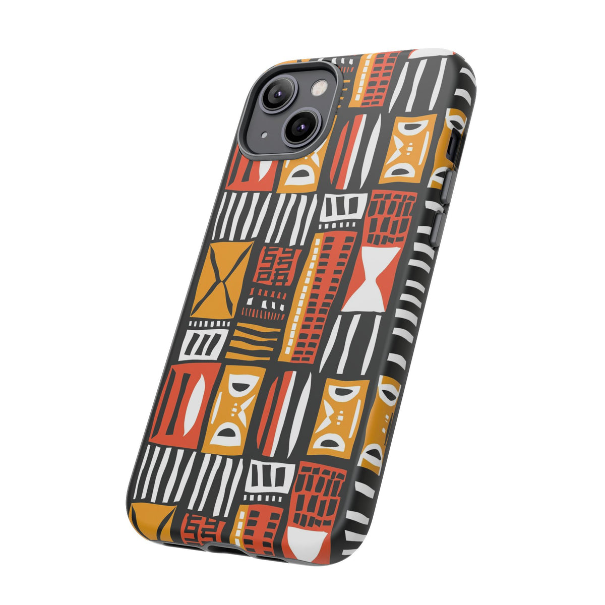 Stylish African Pattern Phone Case – Unique and Vibrant Protection 136