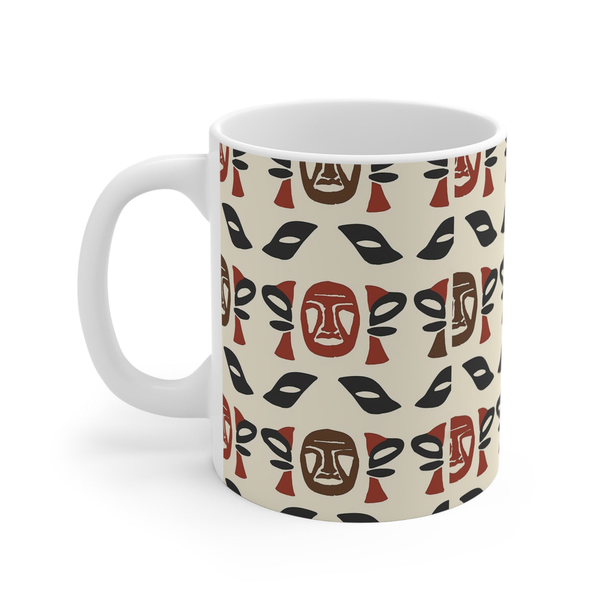 All-Over African Pattern Coffee Mug 651