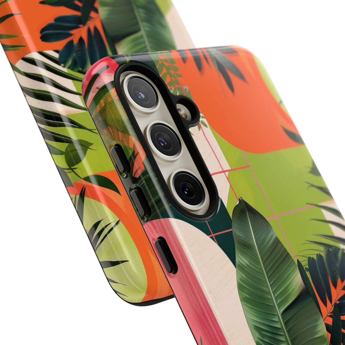 Jungle Collage Phone Case – Vibrant & Durable Nature-Inspired Protection