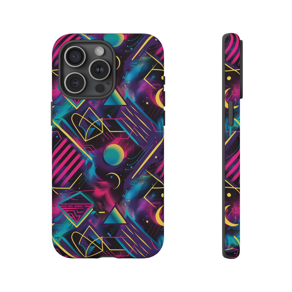 Retro 80s Seamless Phone Case – Vintage Style Meets Modern Protection 076