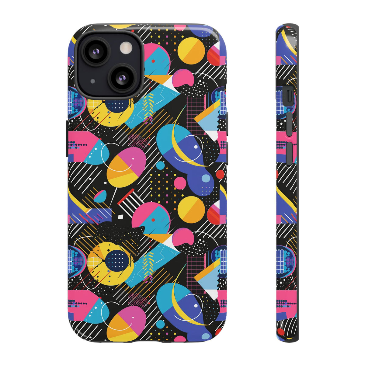 Retro 80s Seamless Phone Case – Vintage Style Meets Modern Protection 58