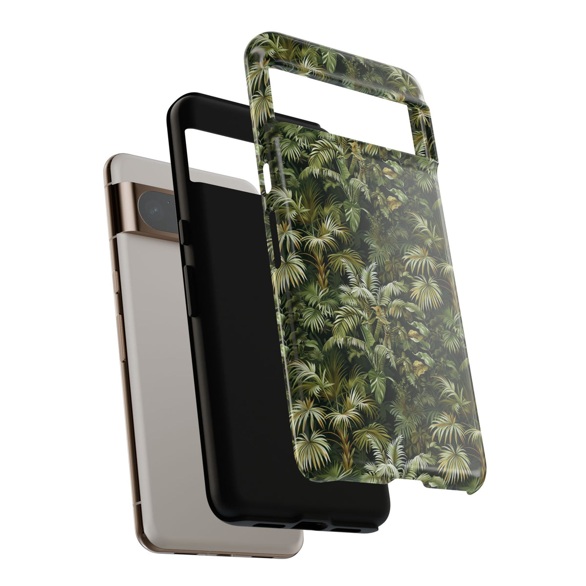 Jungle Pattern Phone Case – Exotic & Lush Design for Your Phone 331