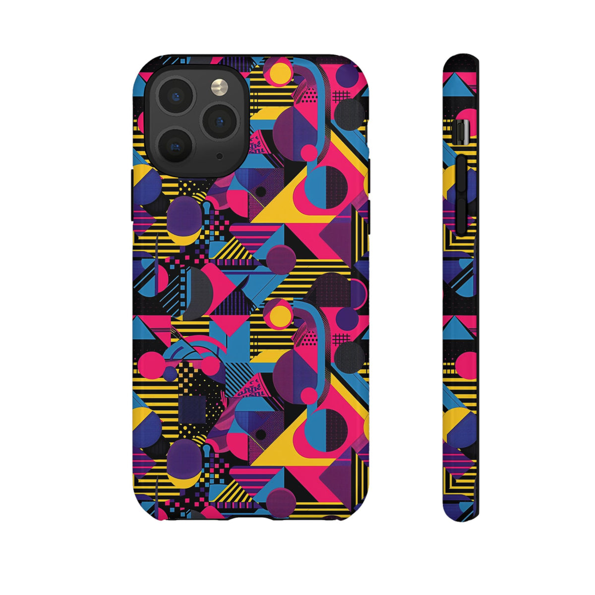 Retro 80s Seamless Phone Case – Vintage Style Meets Modern Protection 085