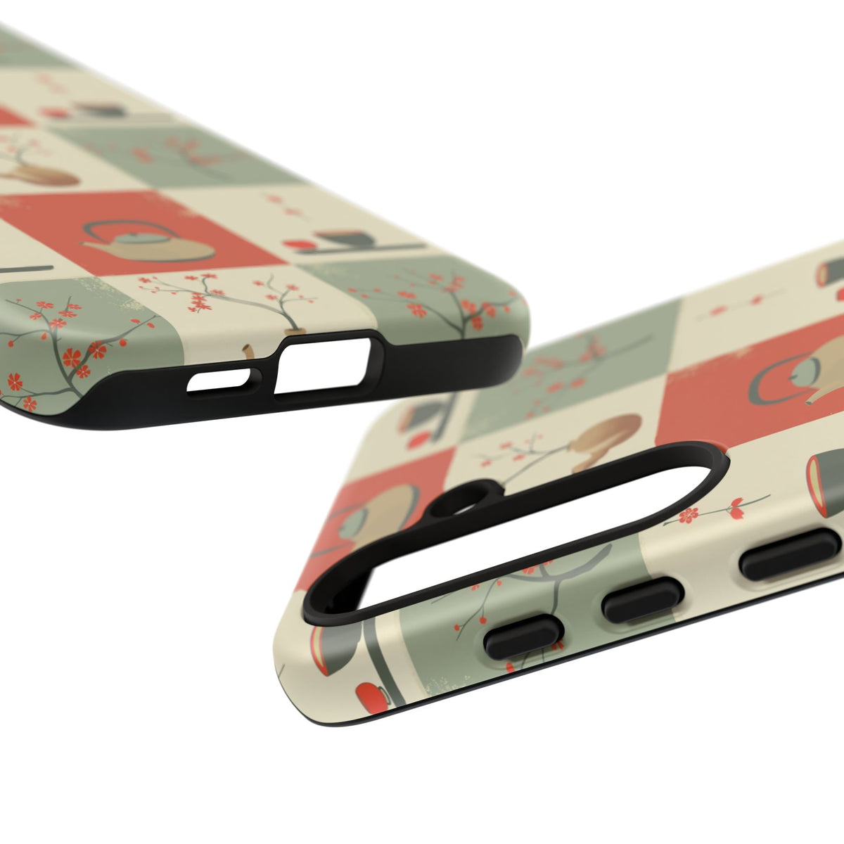 Japanese Pattern Phone Case – Elegant & Timeless Design for Your Phone 505