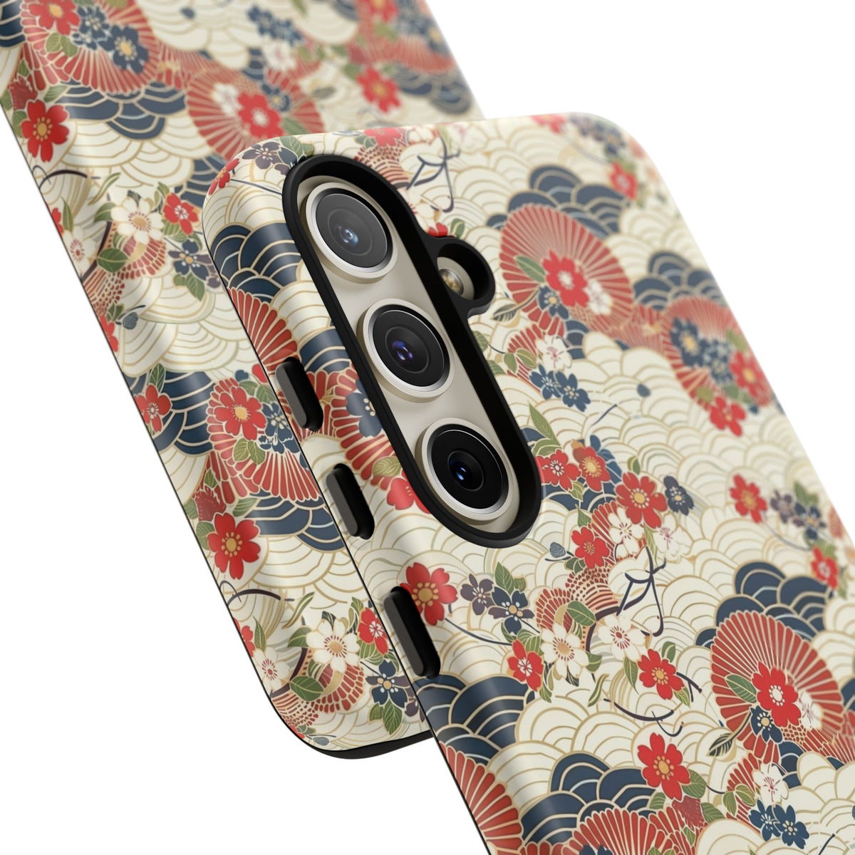 Japanese Pattern Phone Case – Elegant & Timeless Design for Your Phone 124