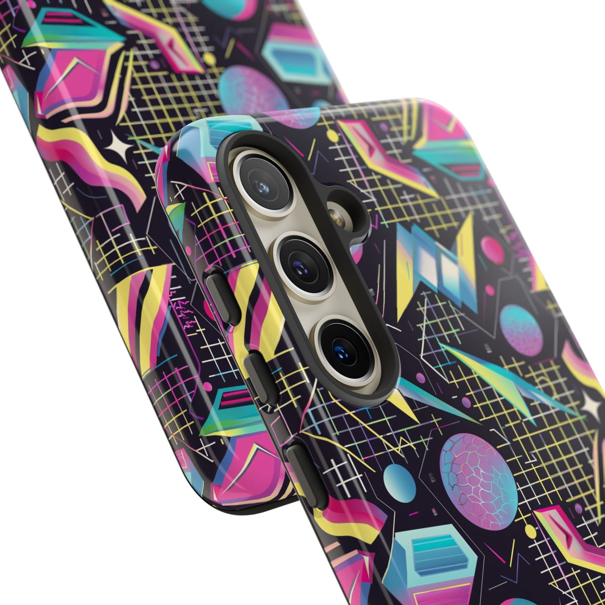 Retro 80s Seamless Phone Case – Vintage Style Meets Modern Protection 086