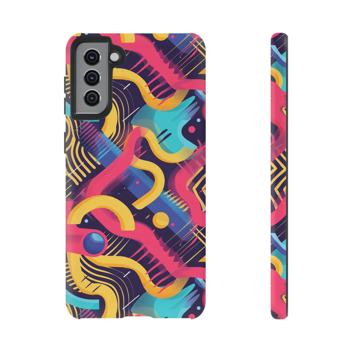 Retro 80s Seamless Phone Case – Vintage Style Meets Modern Protection 2