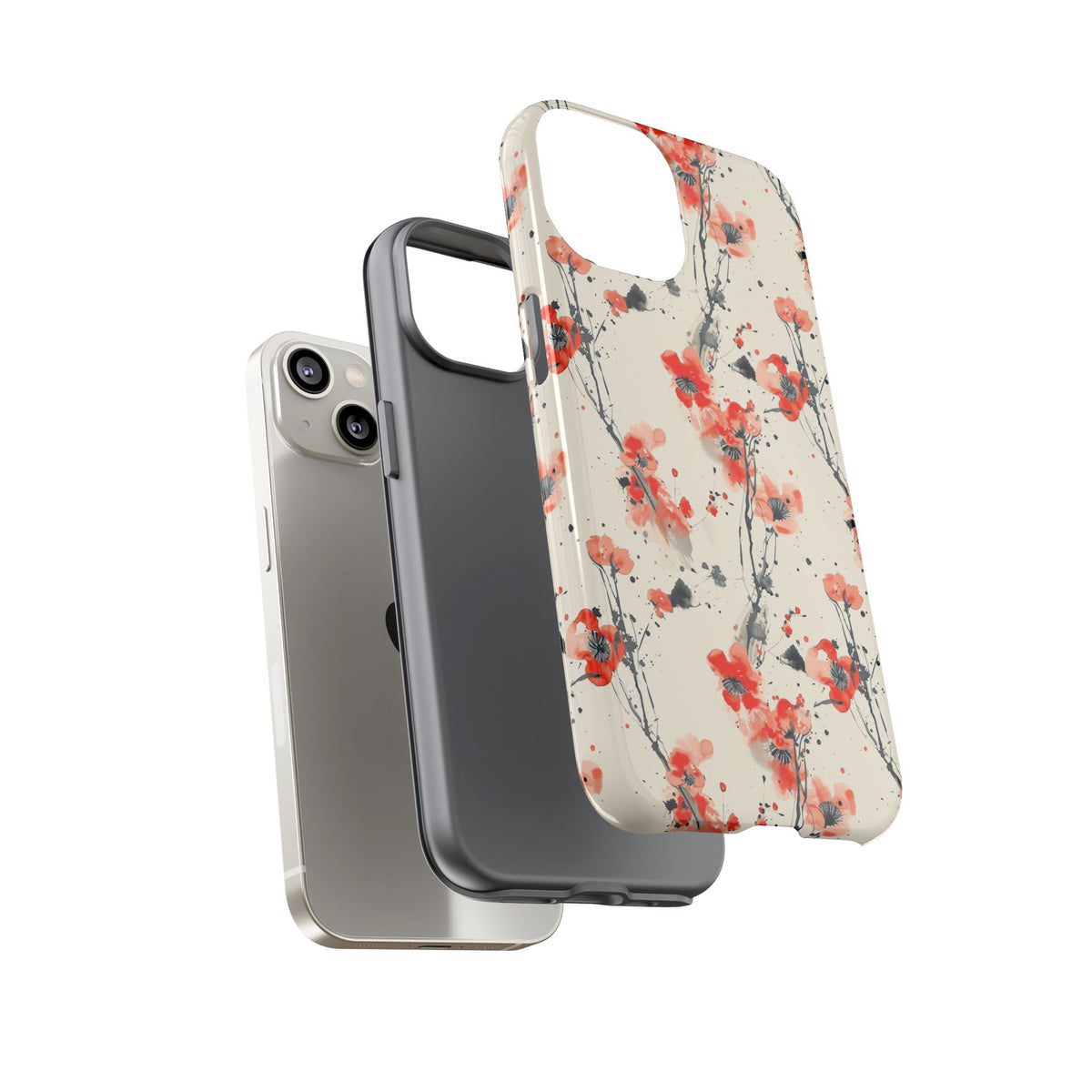 Japanese Pattern Phone Case – Elegant & Timeless Design for Your Phone 045