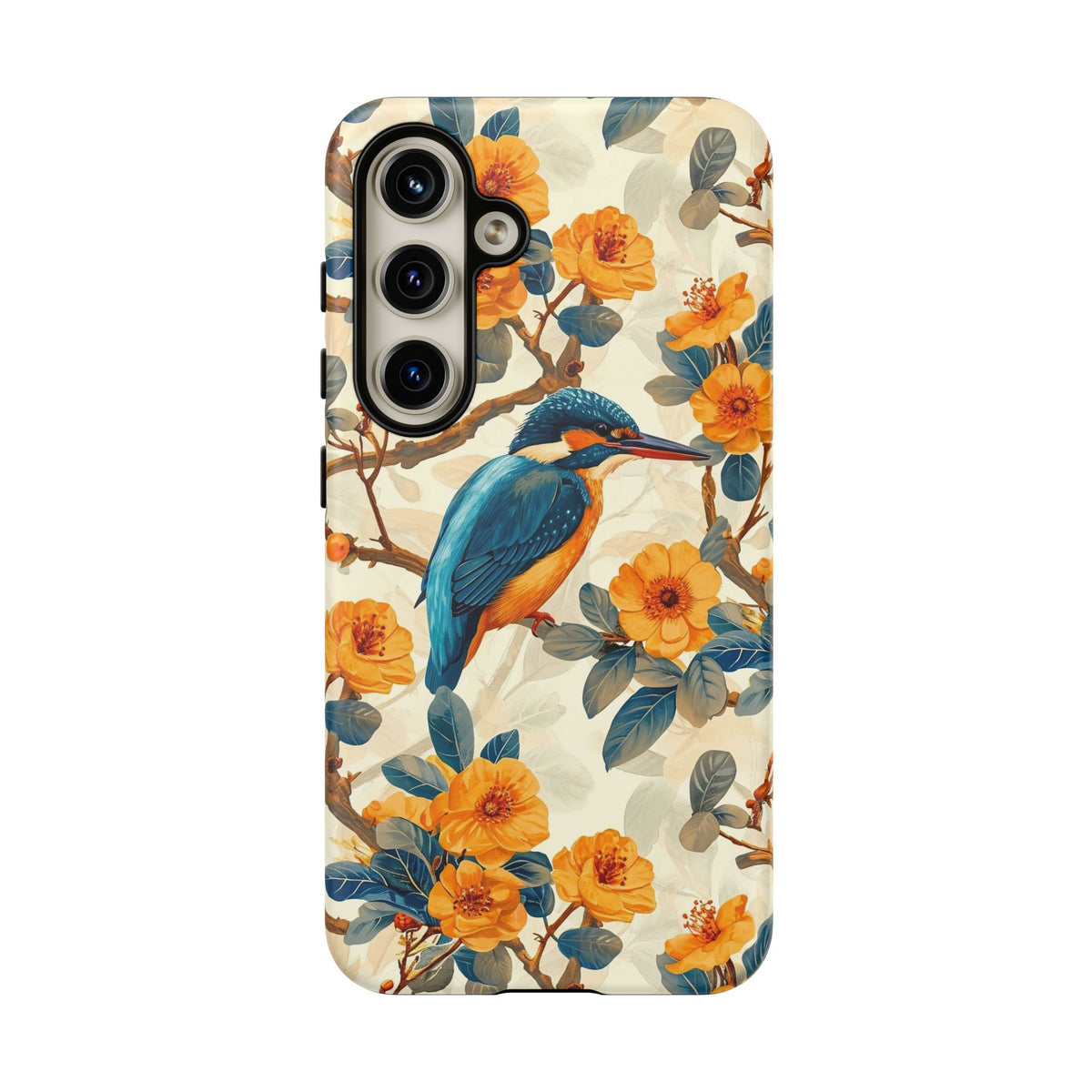 Birds Seamless Pattern Phone Case – Elegant and Timeless Avian Design