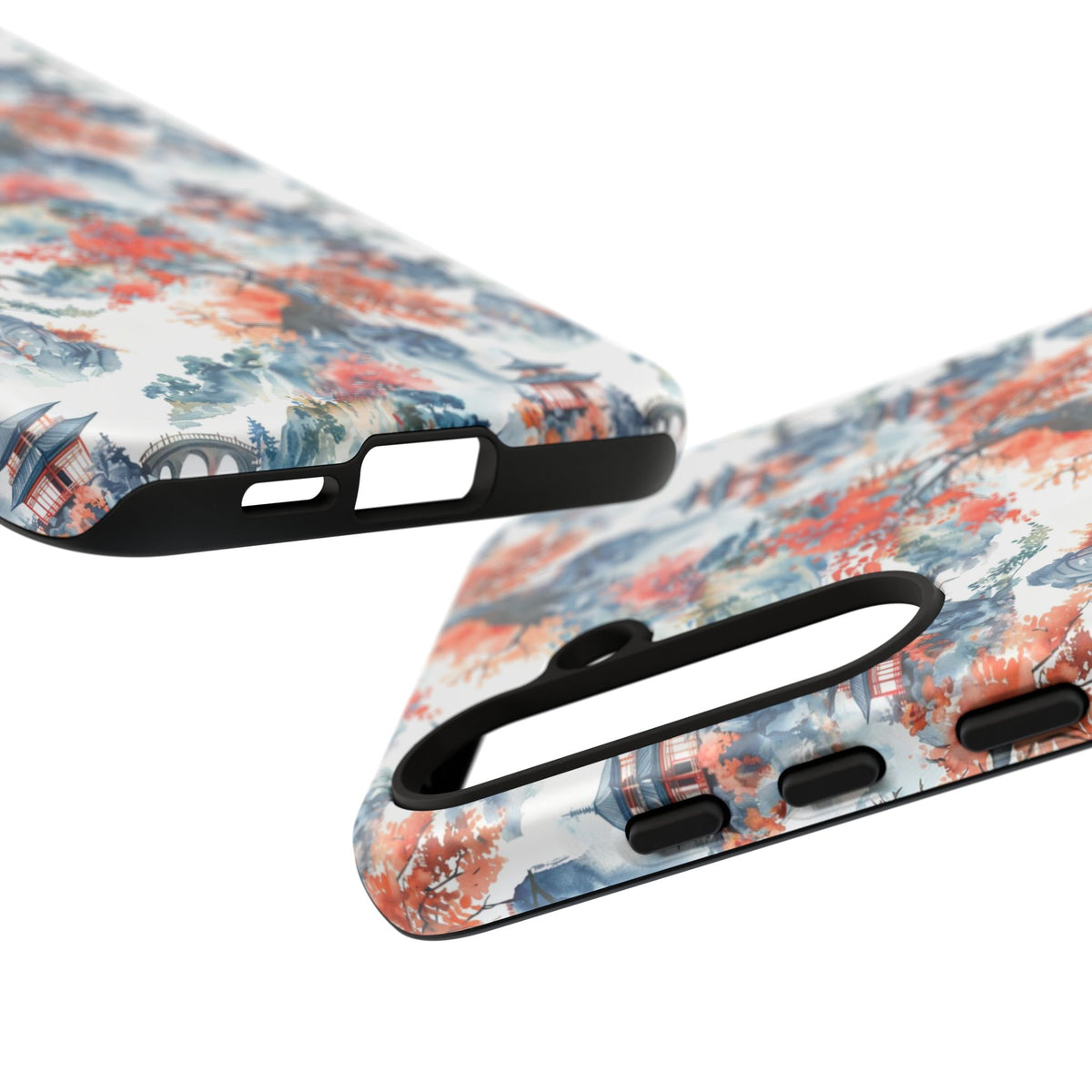 Japanese Pattern Phone Case – Elegant & Timeless Design for Your Phone 043
