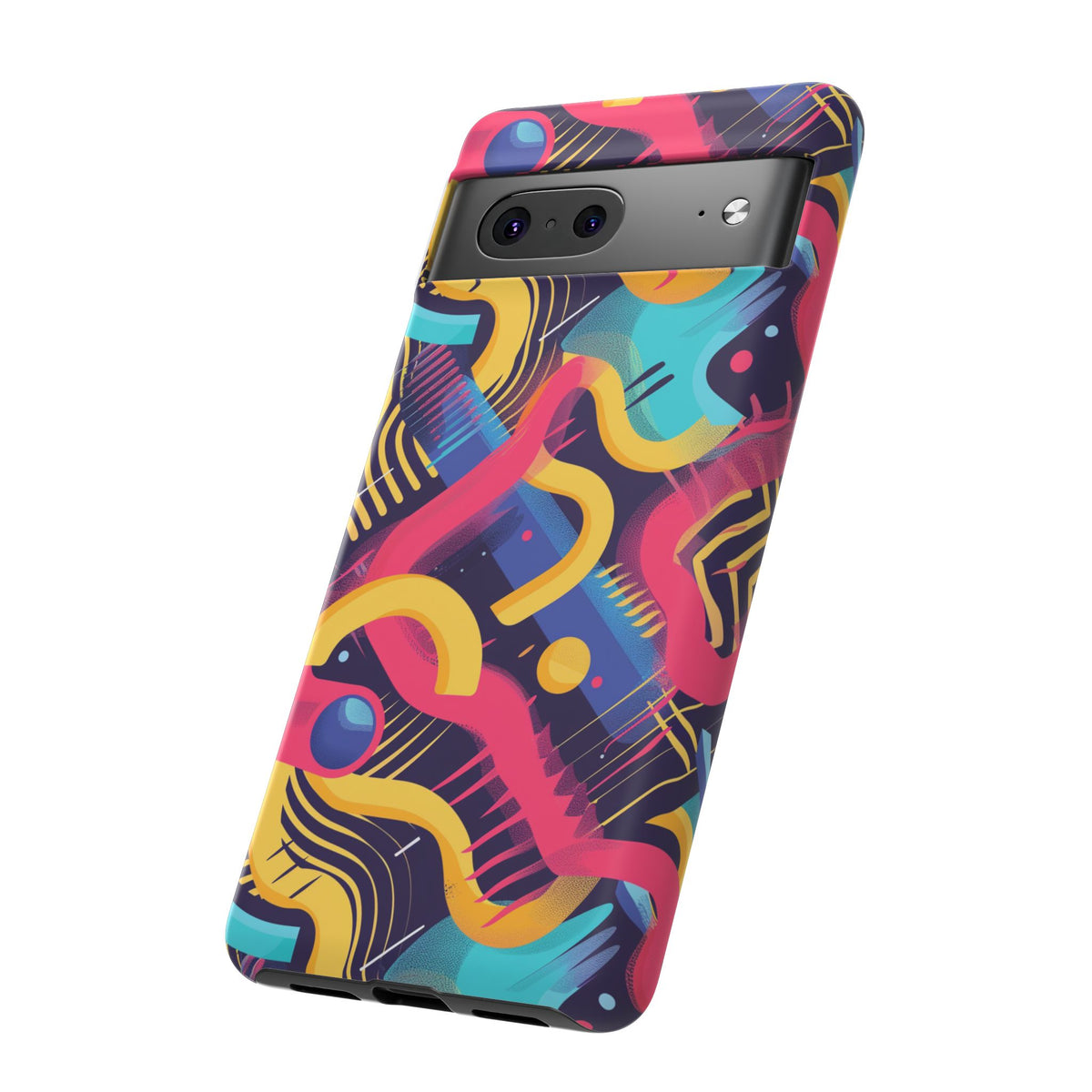 Retro 80s Seamless Phone Case – Vintage Style Meets Modern Protection 2