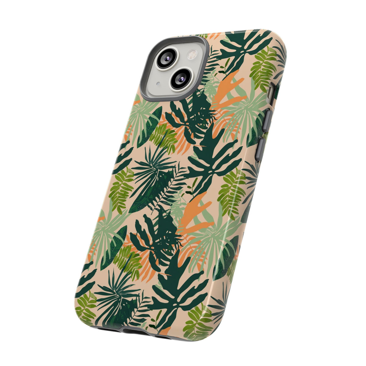 Jungle Pattern Phone Case – Exotic & Lush Design for Your Phone 353