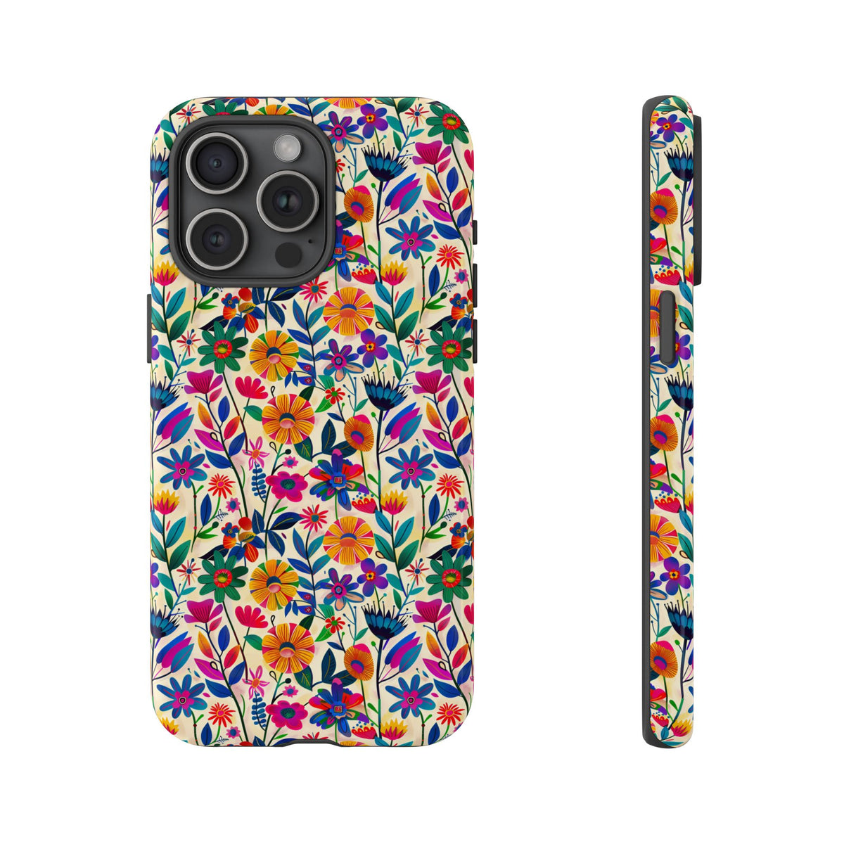 Frida Kahlo's Flower Phone Case – Artistic Elegance for Your Phone 2