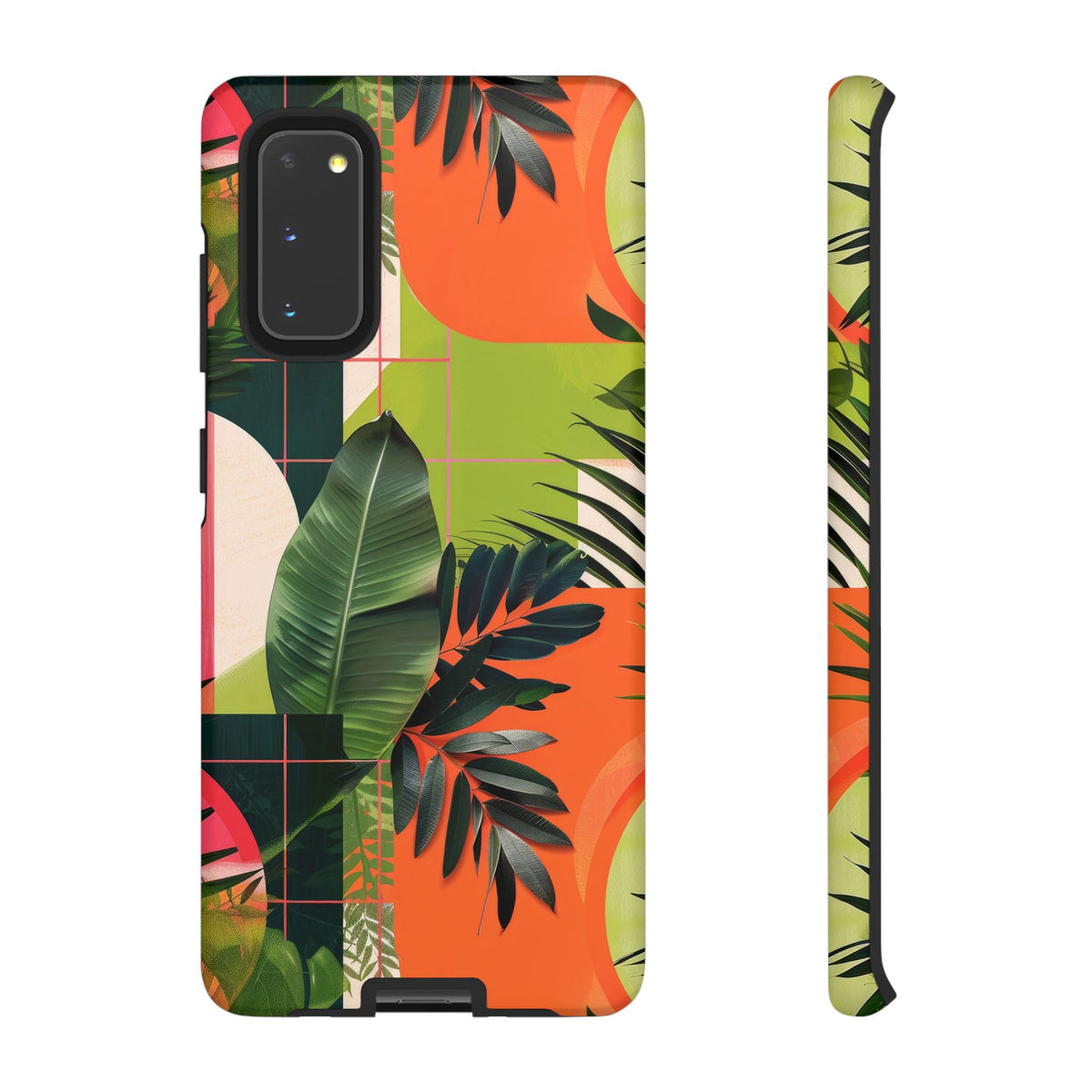 Jungle Collage Phone Case – Vibrant & Durable Nature-Inspired Protection