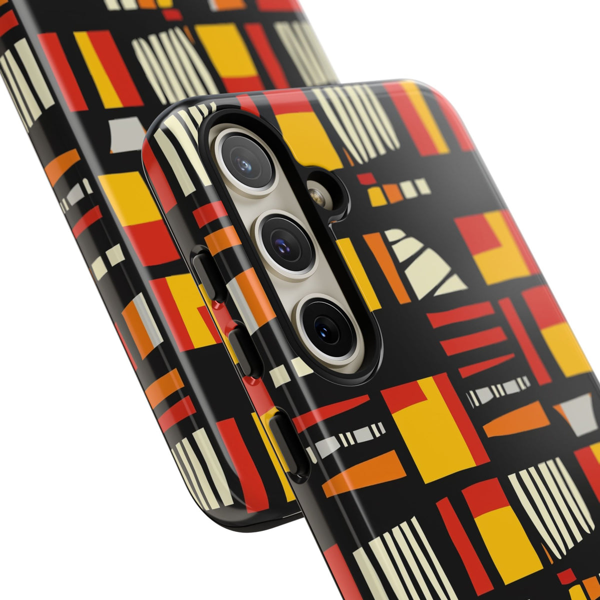 Stylish African Pattern Phone Case – Unique and Vibrant Protection 099