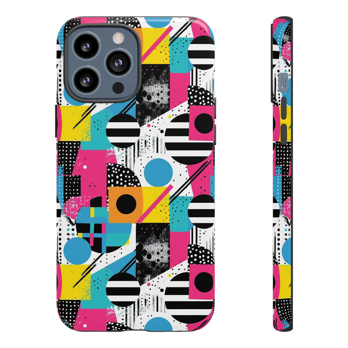 Retro 80s Seamless Phone Case – Vintage Style Meets Modern Protection 176