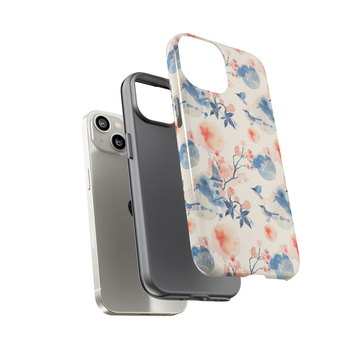 Japanese Pattern Phone Case – Elegant & Timeless Design for Your Phone 083