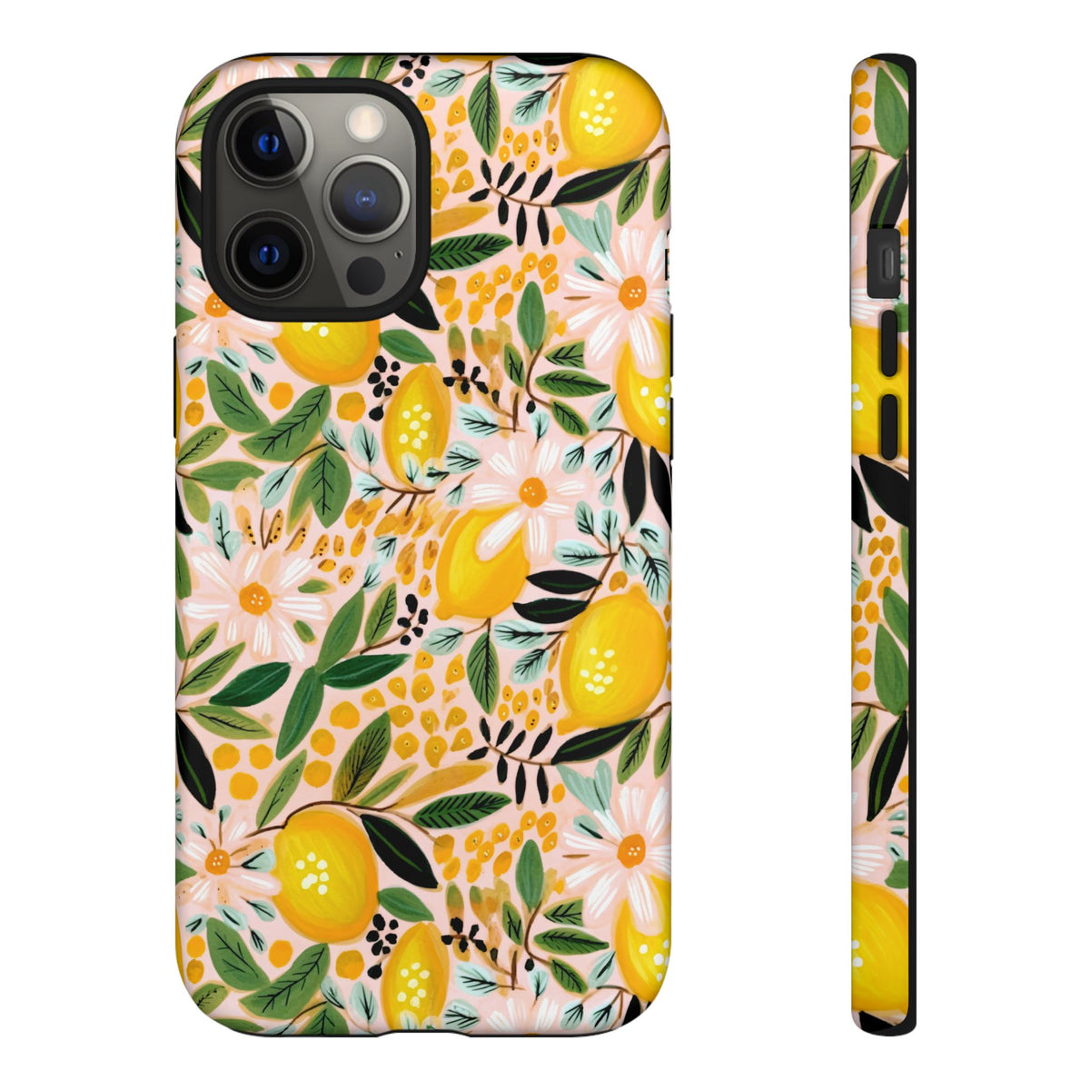 Cute Summer Lemons Phone Case – Refreshing Citrus Design for Your Phone 2