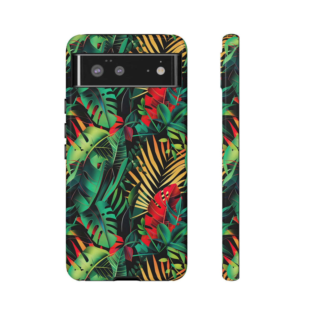 Jungle Collage Phone Case – Vibrant & Durable Nature-Inspired Protection