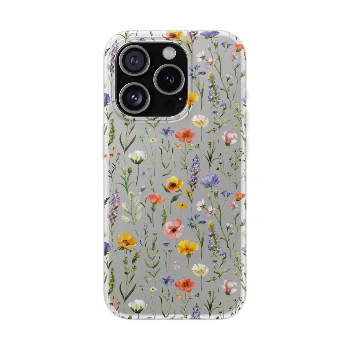 Wildflowers Pattern Phone Case – Embrace Nature with Every Call