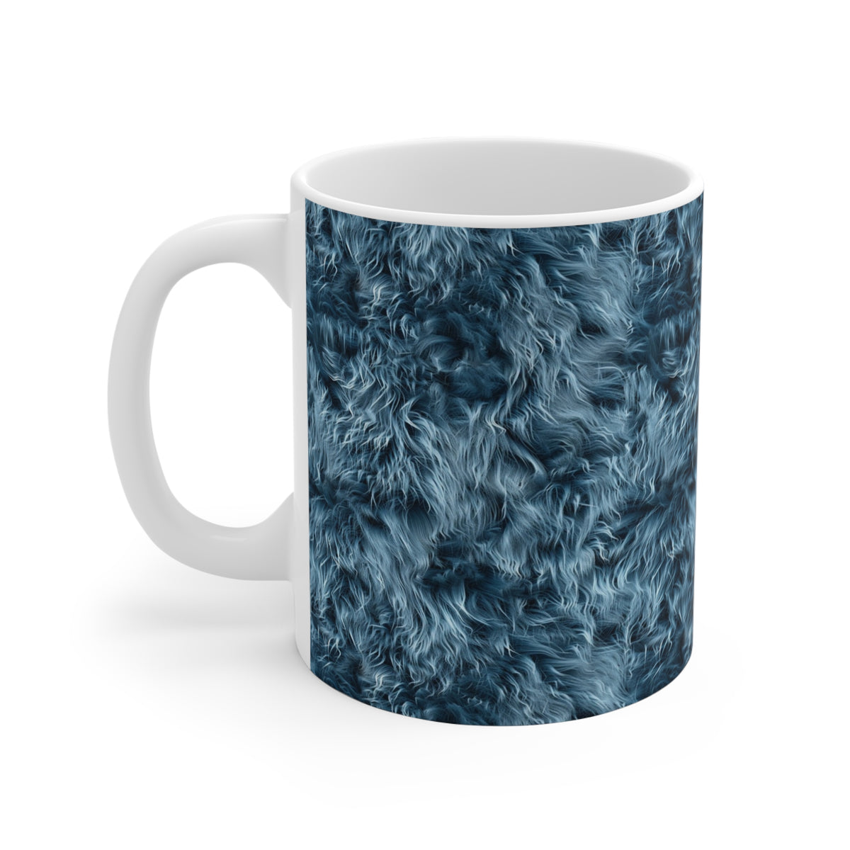 Fur Seamless Pattern Coffee Mug – Cozy Ceramic Mug for Fur Lovers 4