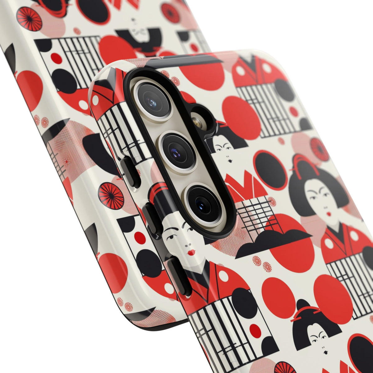 Japanese Pattern Phone Case – Elegant & Timeless Design for Your Phone 018