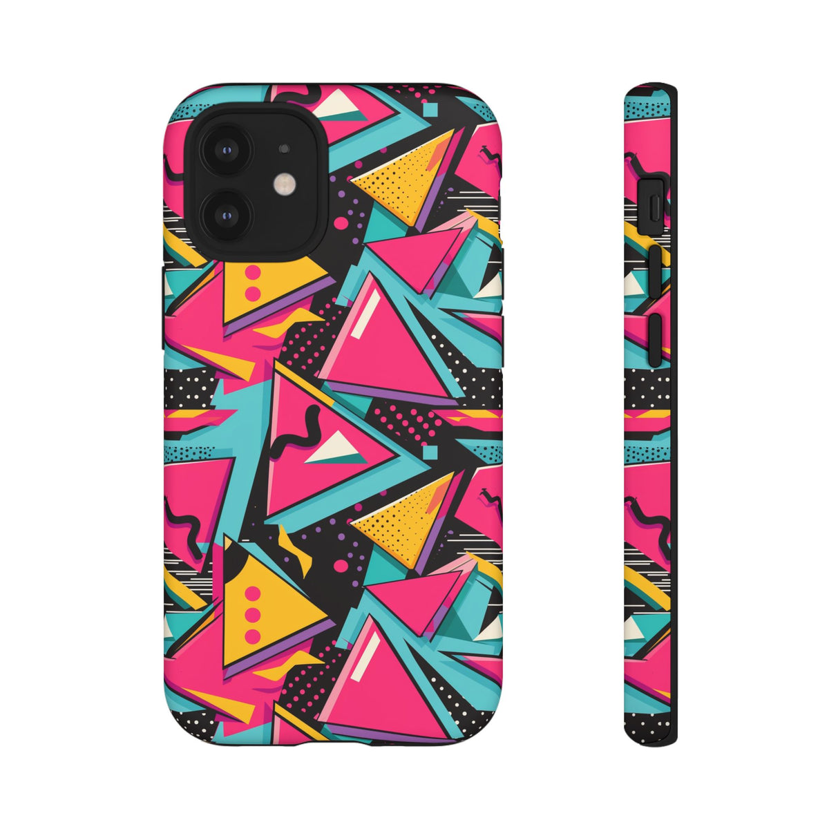 Retro 80s Seamless Phone Case – Vintage Style Meets Modern Protection 098