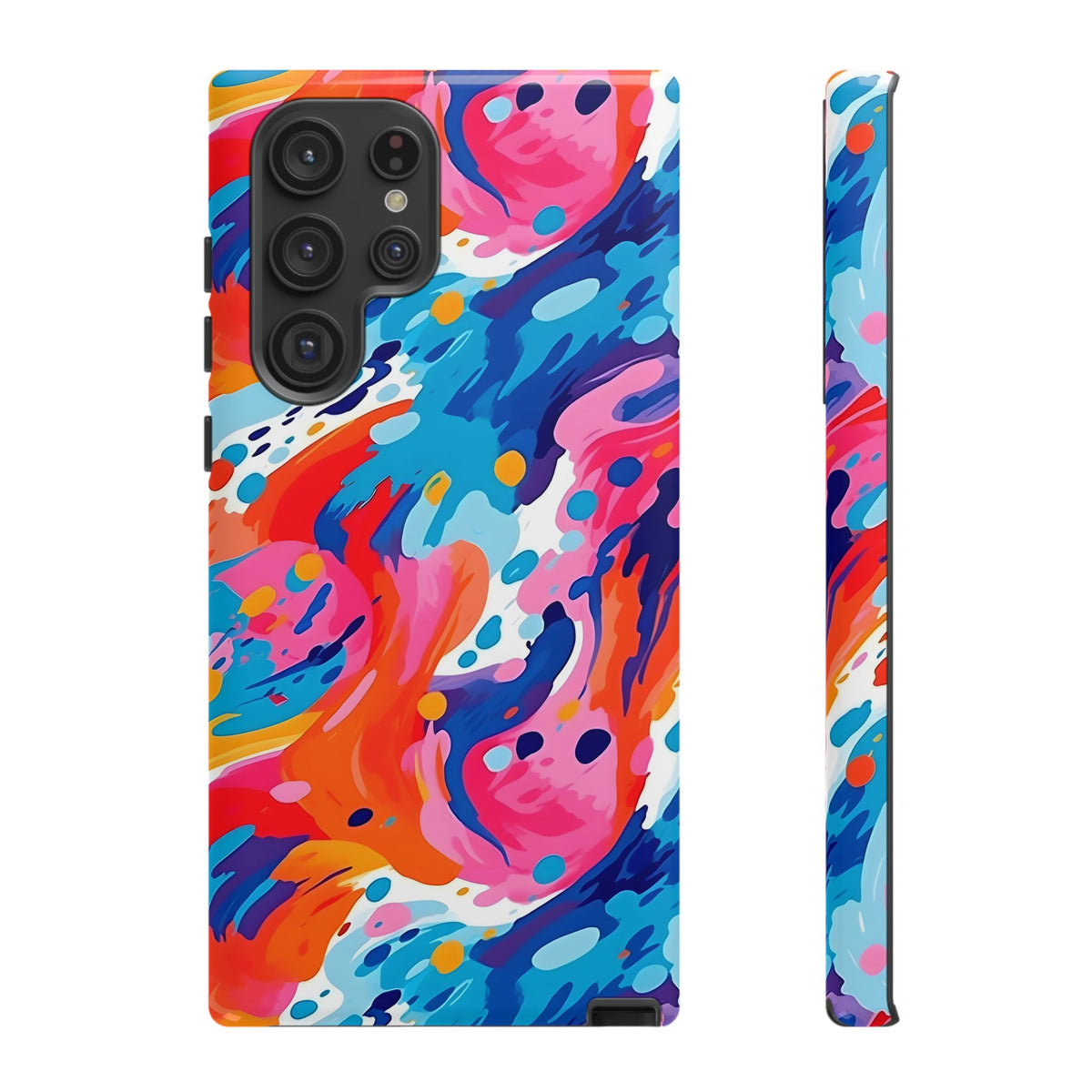 Abstract Painting Design Phone Case – Modern Art-Inspired Phone Cover 4