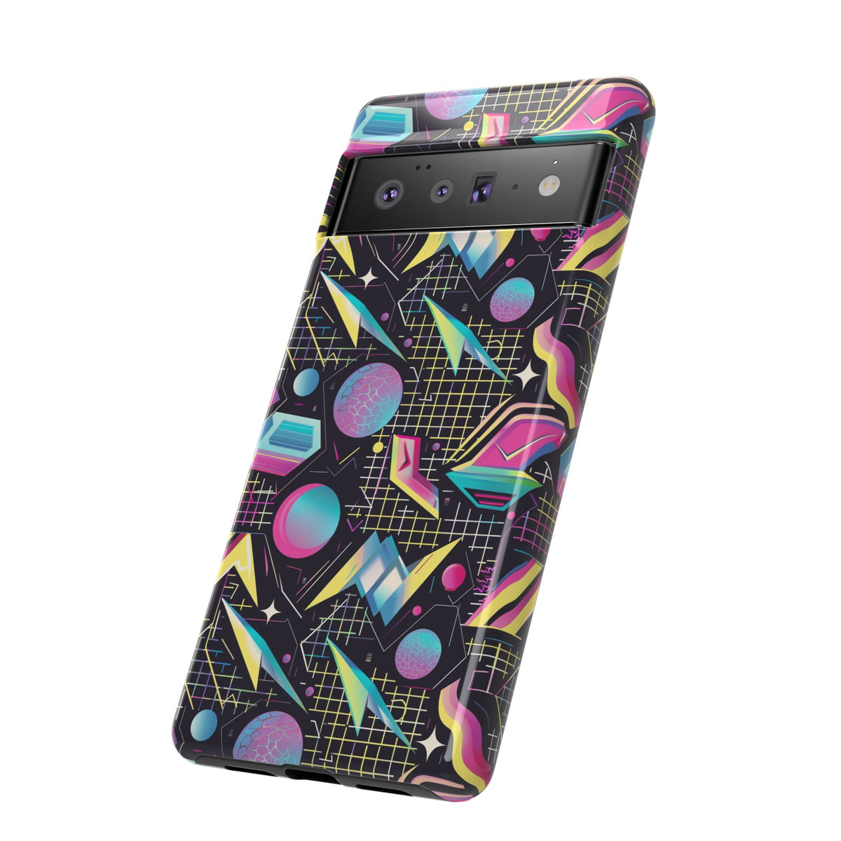 Retro 80s Seamless Phone Case – Vintage Style Meets Modern Protection 086