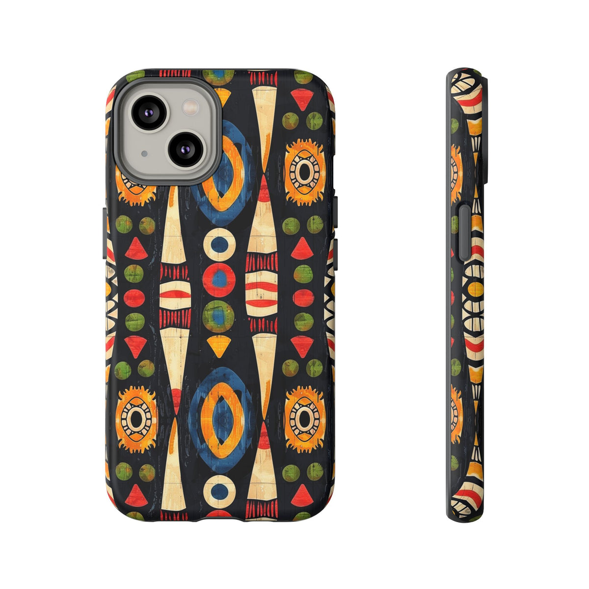 Stylish African Pattern Phone Case – Unique and Vibrant Protection 165