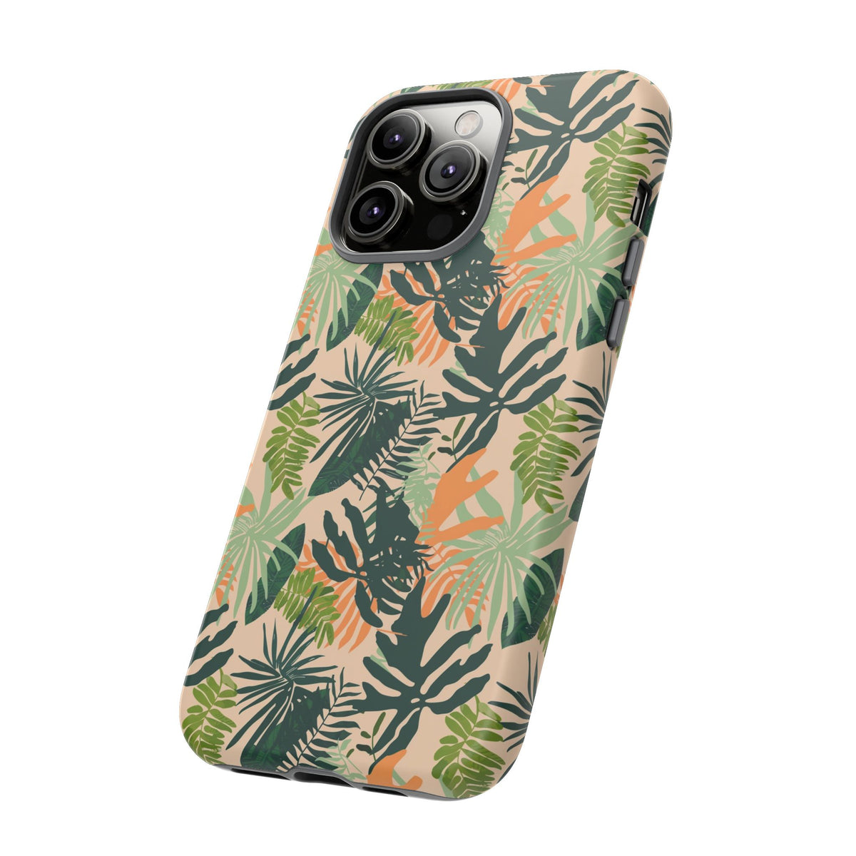 Jungle Pattern Phone Case – Exotic & Lush Design for Your Phone 353