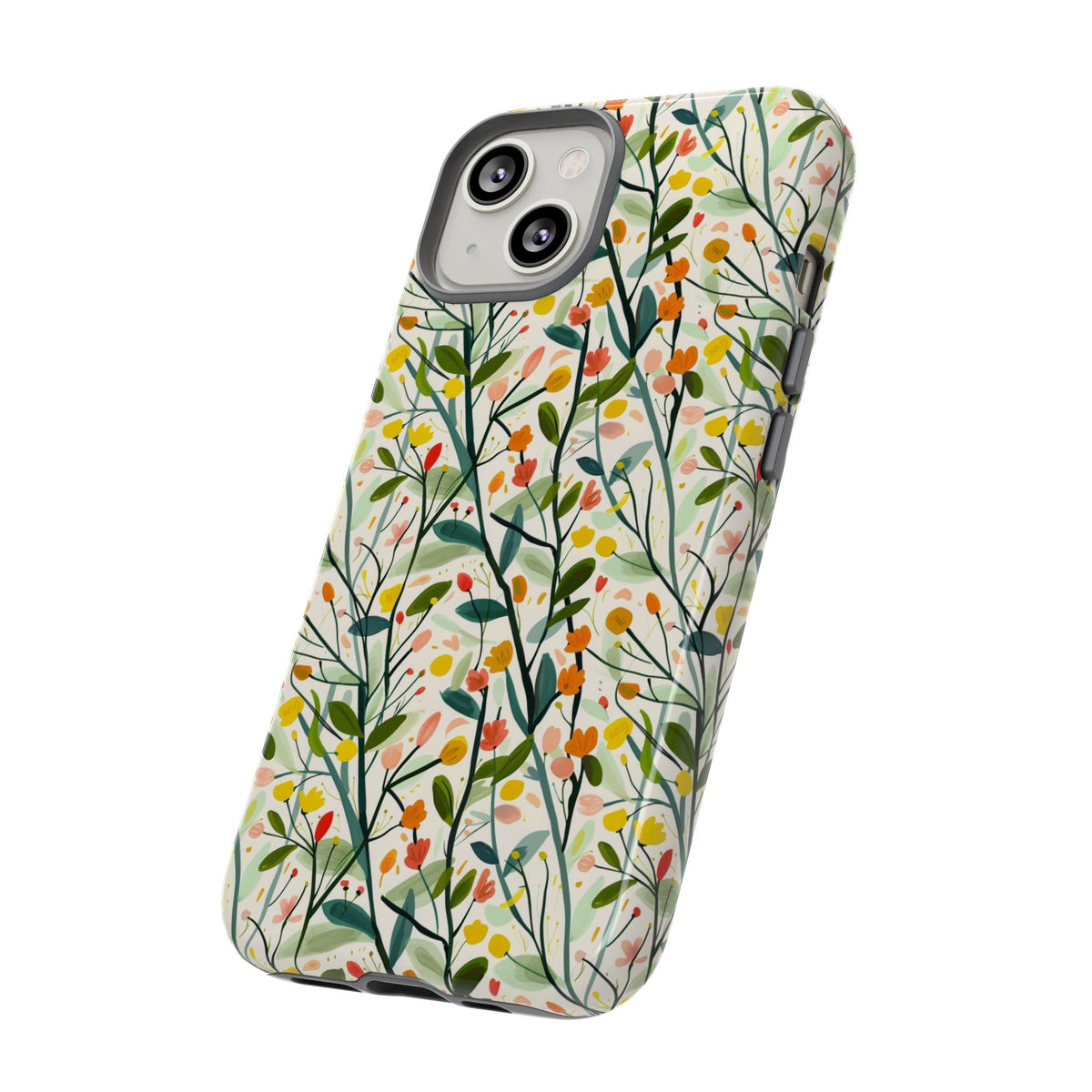 Spring Pattern Phone Case – Fresh & Vibrant Design for Your Phone 598