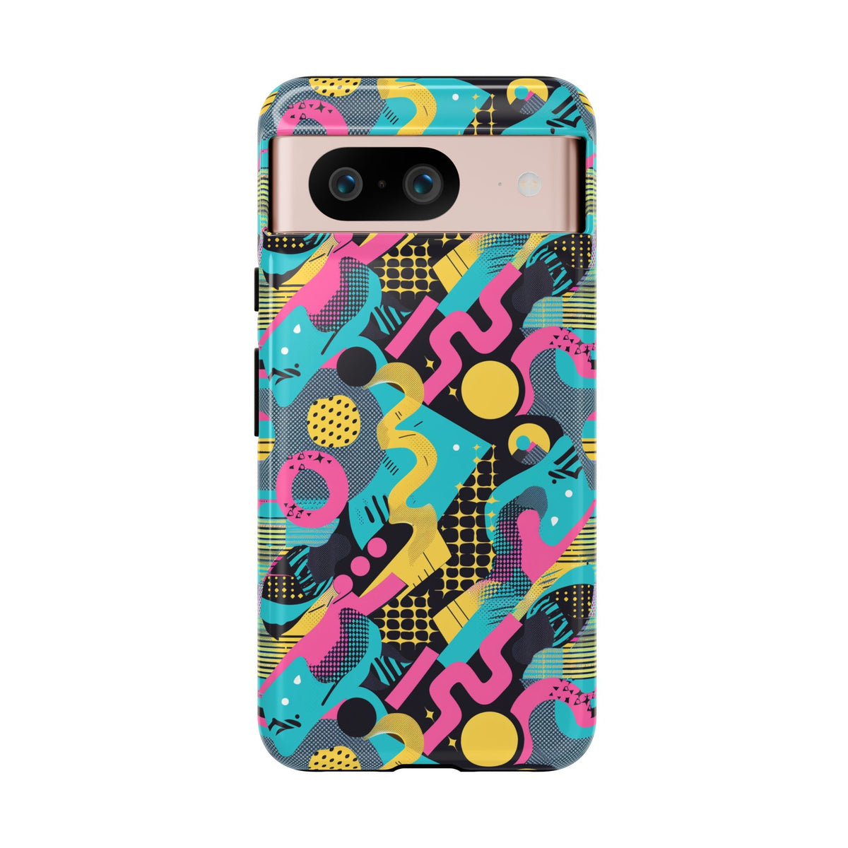 Retro 80s Seamless Phone Case – Vintage Style Meets Modern Protection 138