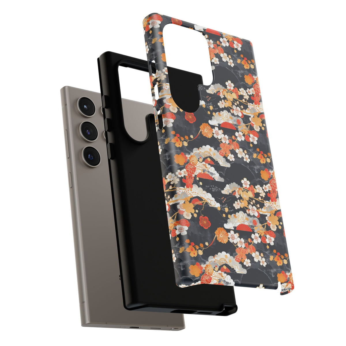 Japanese Pattern Phone Case – Elegant & Timeless Design for Your Phone 108