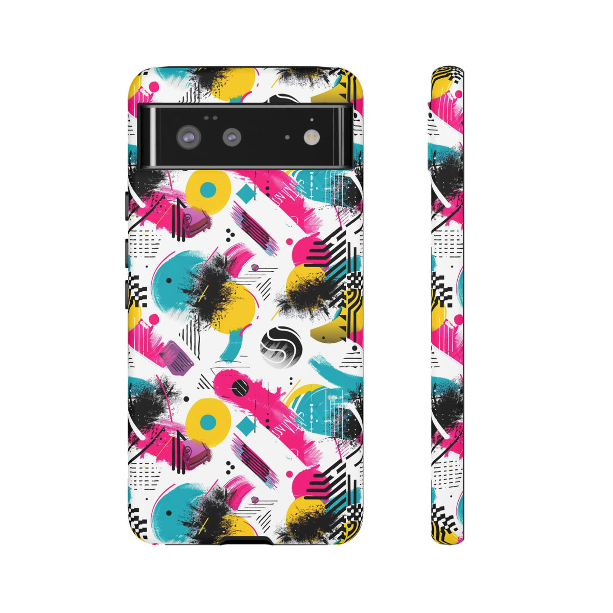 Retro 80s Seamless Phone Case – Vintage Style Meets Modern Protection 135