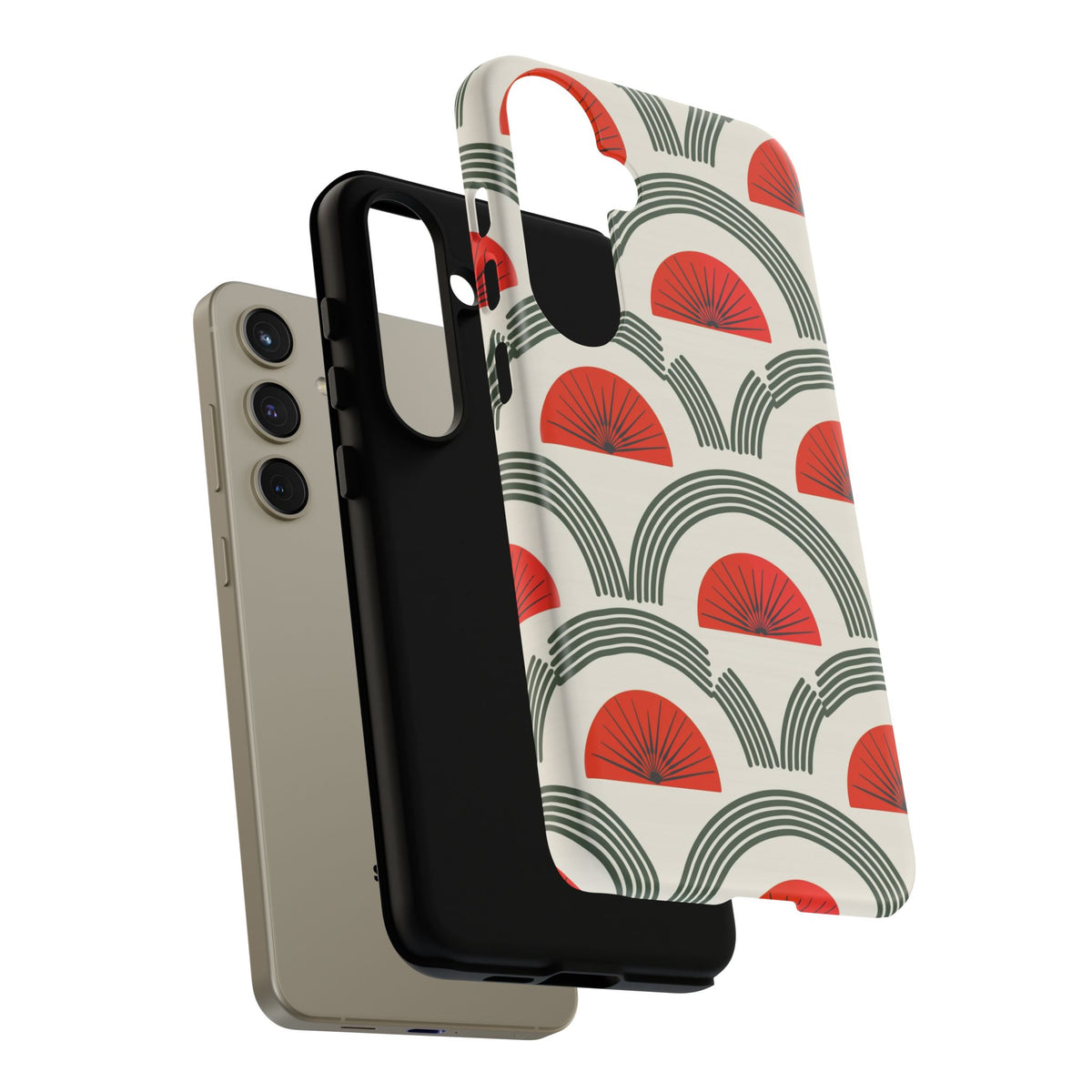 Japanese Pattern Phone Case – Elegant & Timeless Design for Your Phone 005