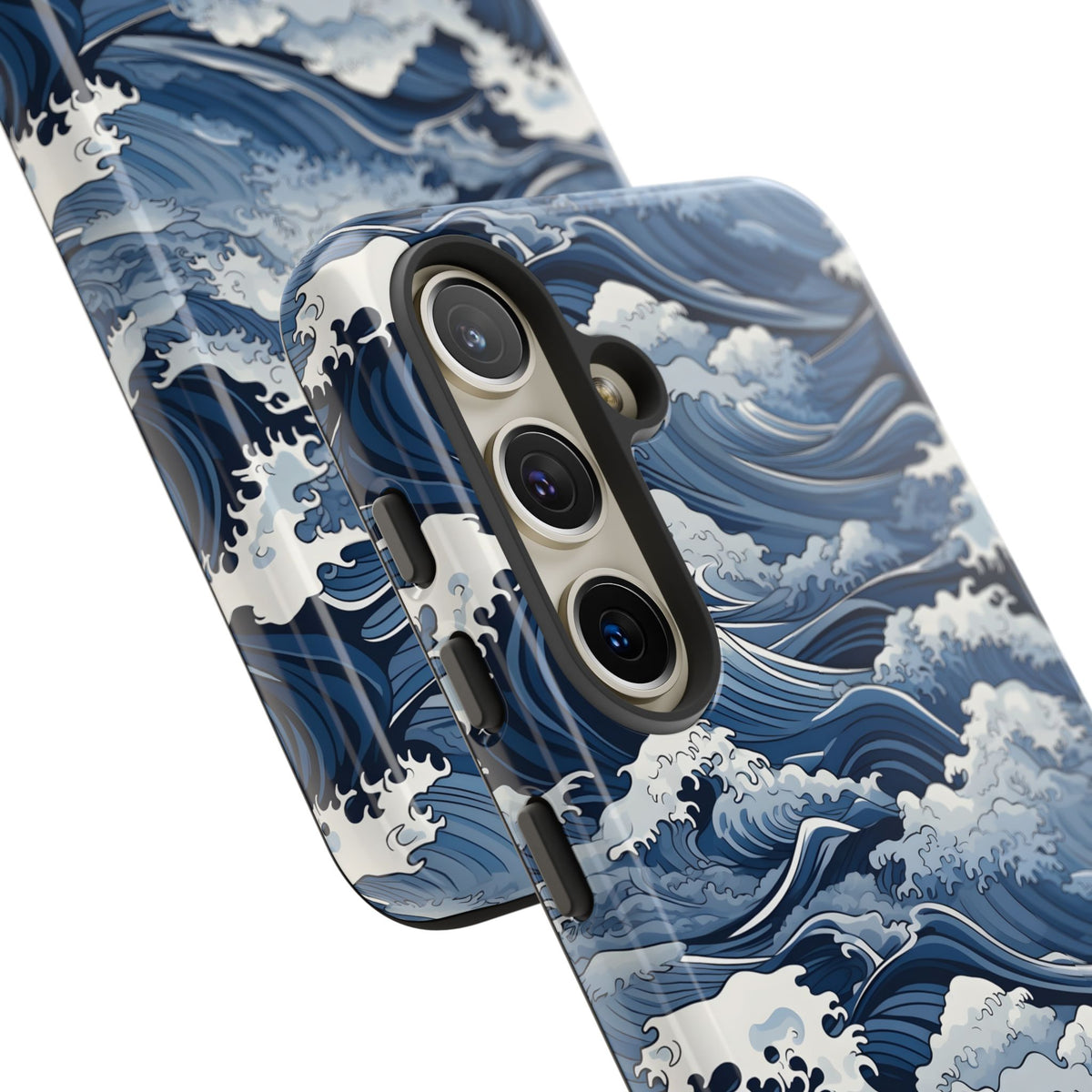 Japanese Waves Phone Case – Embrace Timeless Elegance with Classic Design