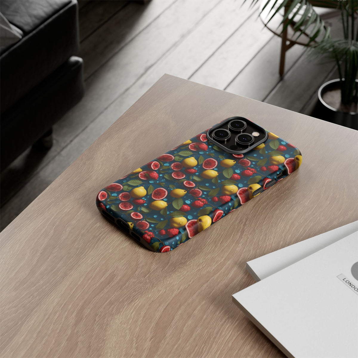 Fruit Pattern Phone Case – Vibrant & Fun Design for Your Smartphone 972