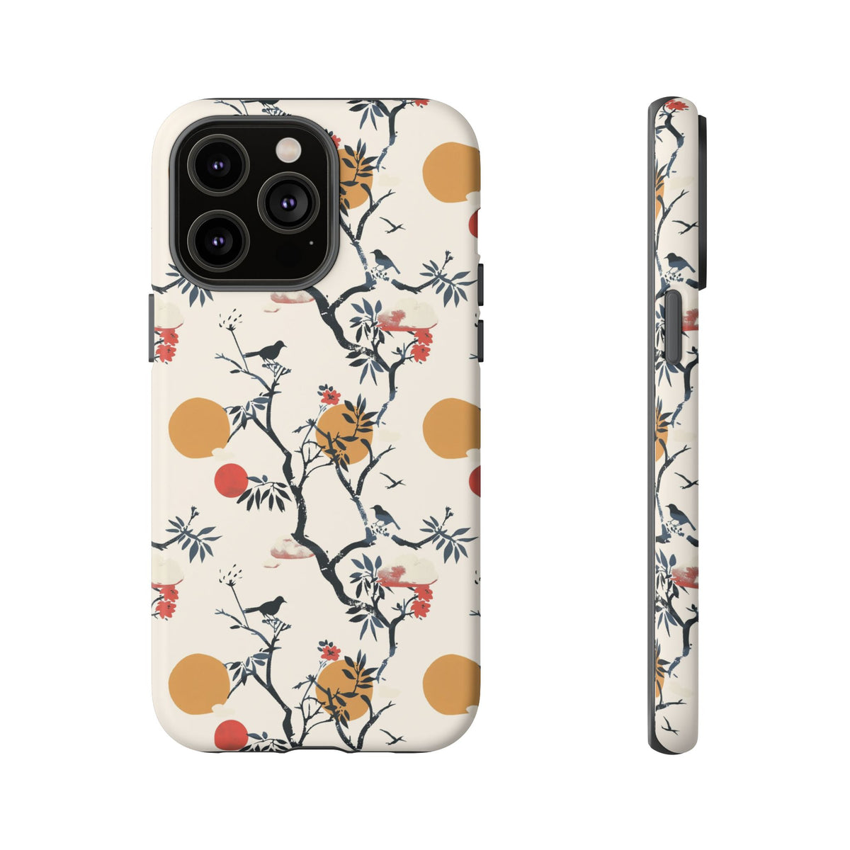 Japanese Pattern Phone Case – Elegant & Timeless Design for Your Phone 054