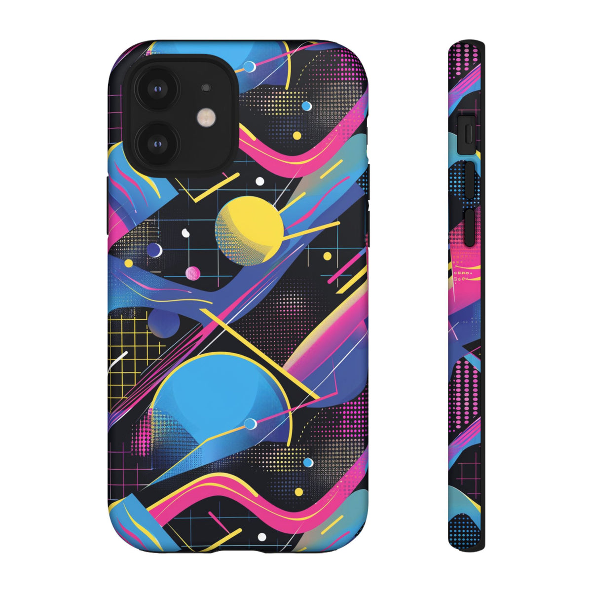 Retro 80s Seamless Phone Case – Vintage Style Meets Modern Protection 14