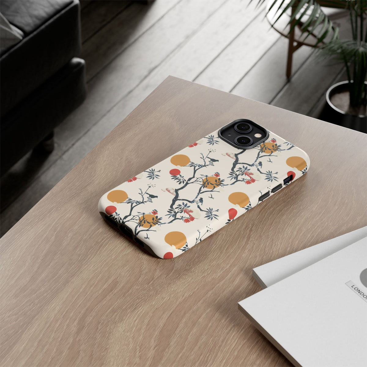 Japanese Pattern Phone Case – Elegant & Timeless Design for Your Phone 054