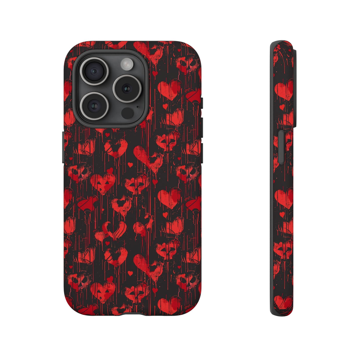 Heart Pattern Phone Case – Stylish & Loving Design for Your Device 825