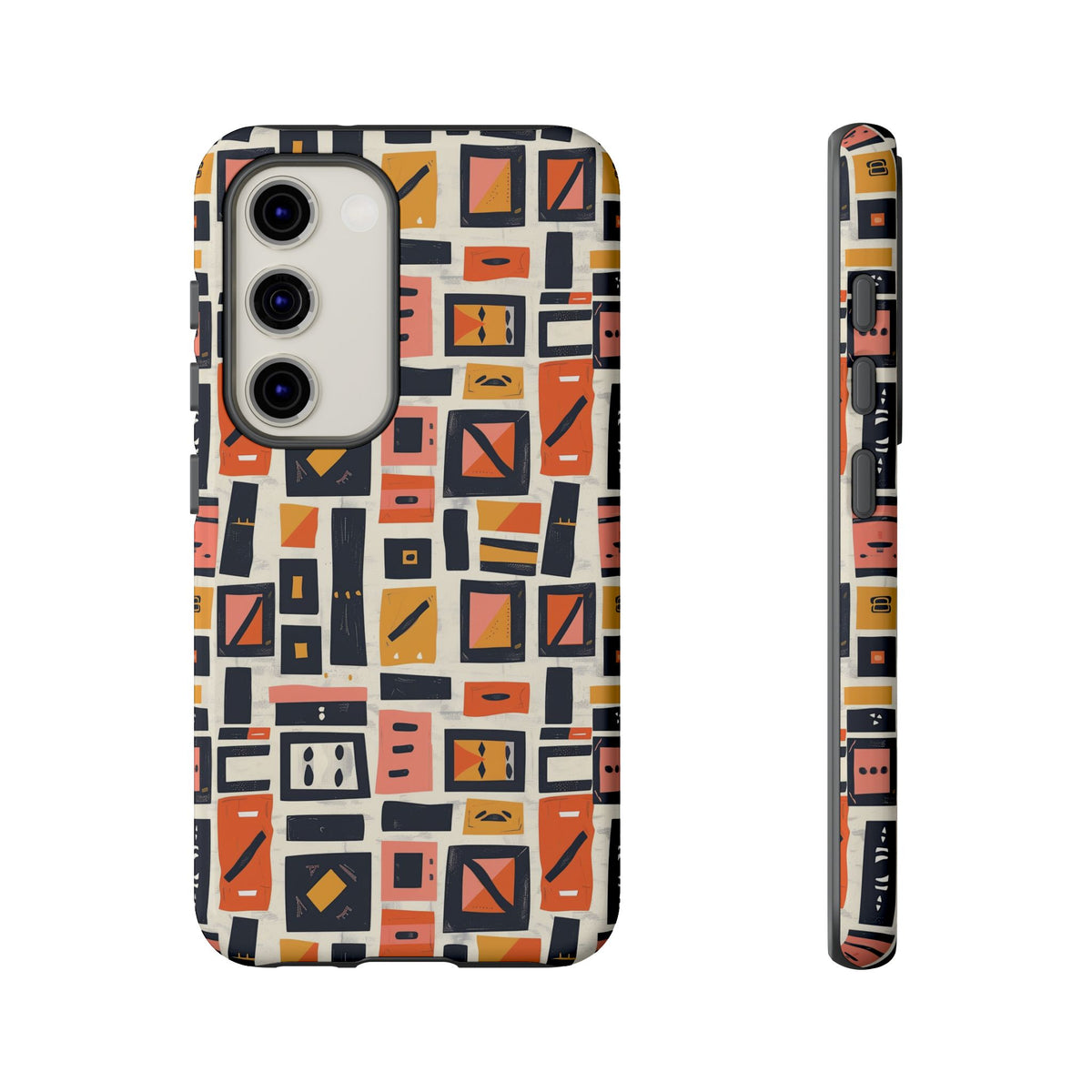 Stylish African Pattern Phone Case – Unique and Vibrant Protection 087