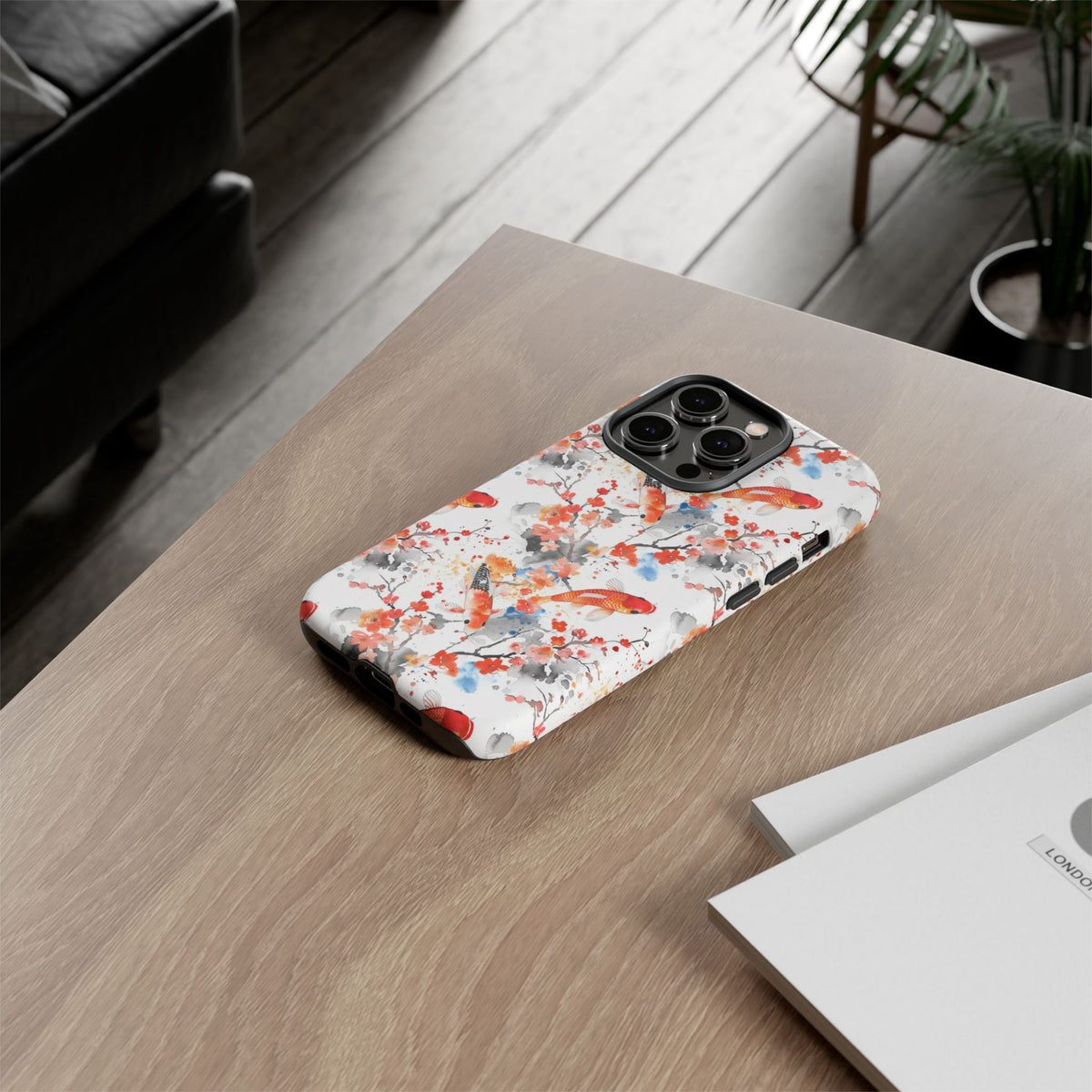 Japanese Pattern Phone Case – Elegant & Timeless Design for Your Phone 035