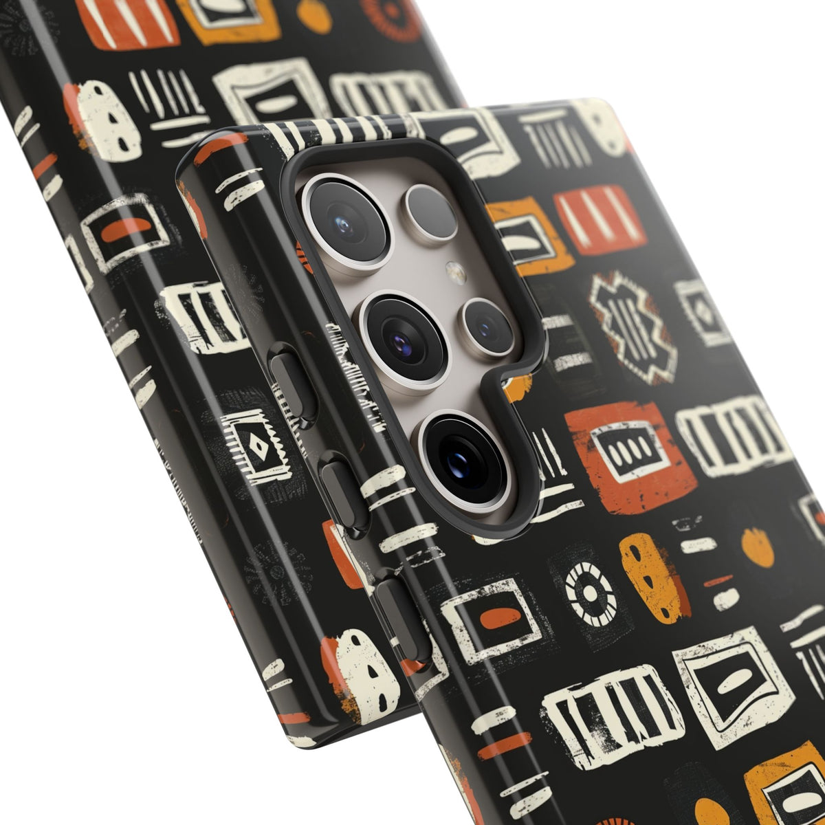 Stylish African Pattern Phone Case – Unique and Vibrant Protection 198