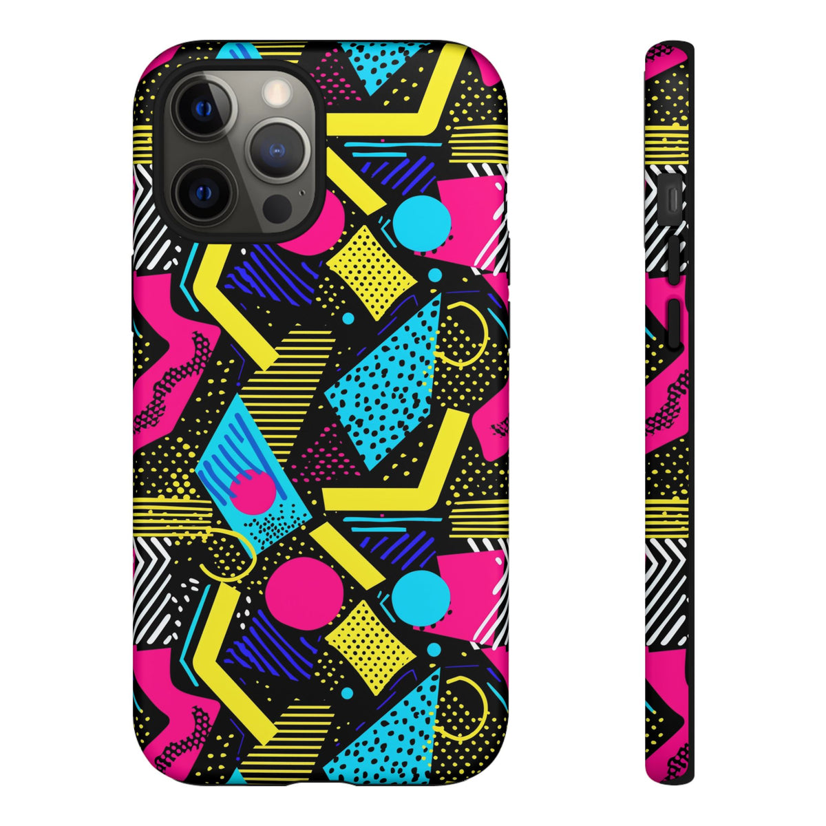 Retro 80s Seamless Phone Case – Vintage Style Meets Modern Protection 187